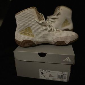 Adidas Tech Fall 2.0k wrestling shoes. Worn for 1 season and grew out of them.